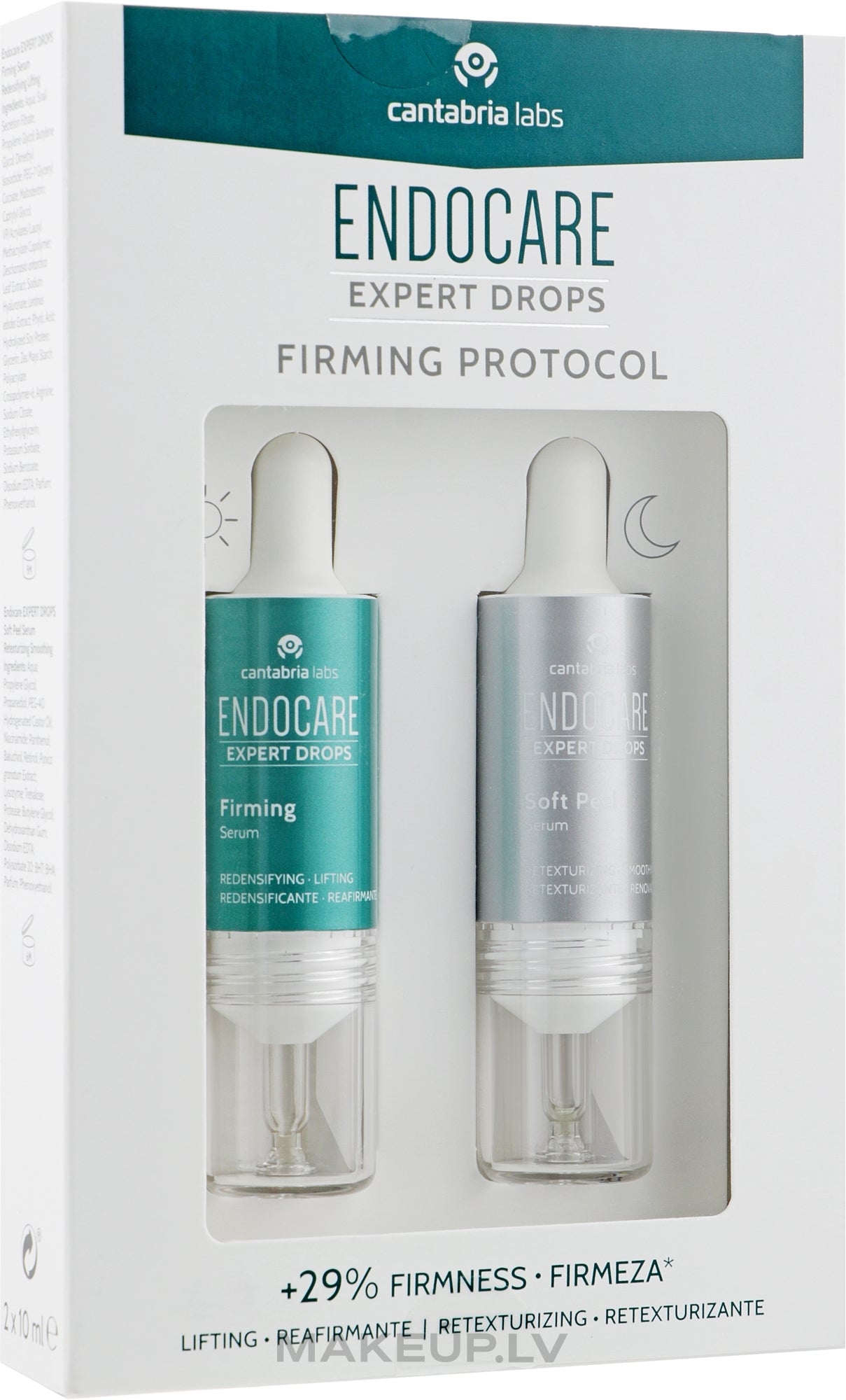 ENDOCARE EXPERT DROPS | nostiprinoša sistēma, 2x10 ML
