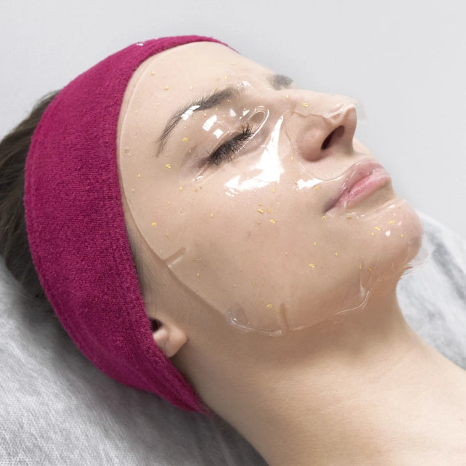 Clarena Crystal Collagen Gold Anti-Age Mask | hidrogēla maska jutīgai ādai