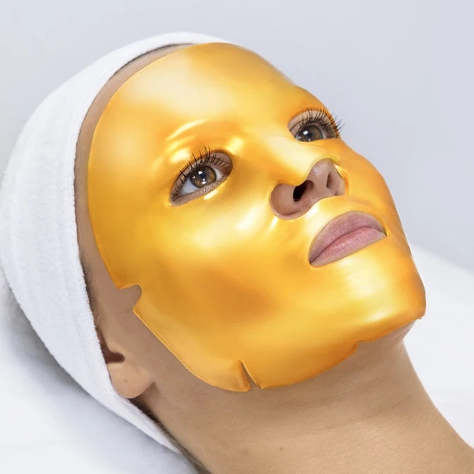 Clarena Golden Vit C Mask | hidrogēla sejas maska ar C vitamīnu