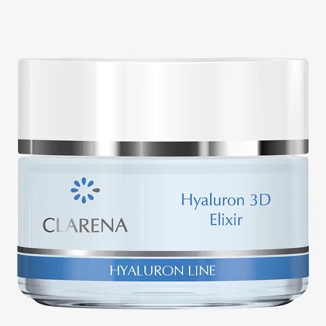 Clarena Hyaluron 3D Elixir | mitrinošs eliksīrs, 50ml