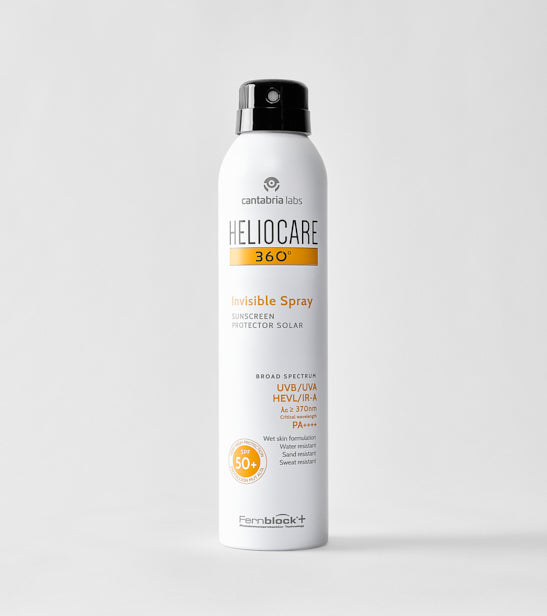 HELIOCARE 360° INVISIBLE SPRAY SPF50+ | Izsmidzināms sauļošanās līdzeklis ķermenim ar SPF50+, 200 ml