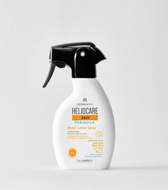 HELIOCARE 360° PEDIATRIC ATOPIC LOTION SPRAY SPF50 | Izsmidzināms saules aizsargkrēms bērniem SPF50, 250 ml