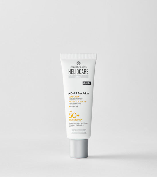 HELIOCARE 360° A-R EMULSION SPF50+ | Saules aizsargājoša emulsija jutīgai ādai, rozācijai - 50ml