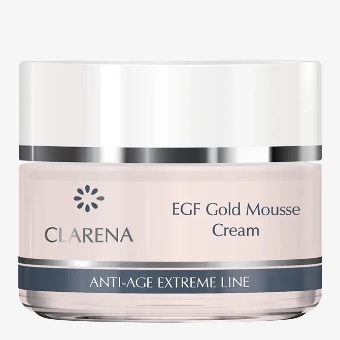 Clarena EGF Gold Mousse Cream | krēms nobriedušai ādai, 50ml