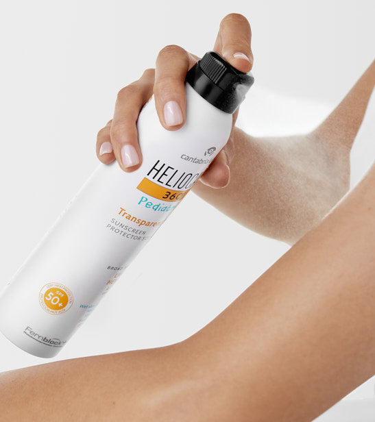 HELIOCARE 360° PEDIATRICS TRANSPARENT SPRAY SPF50+ | Caurspīdīgs sprejs bērniem, 200 ml