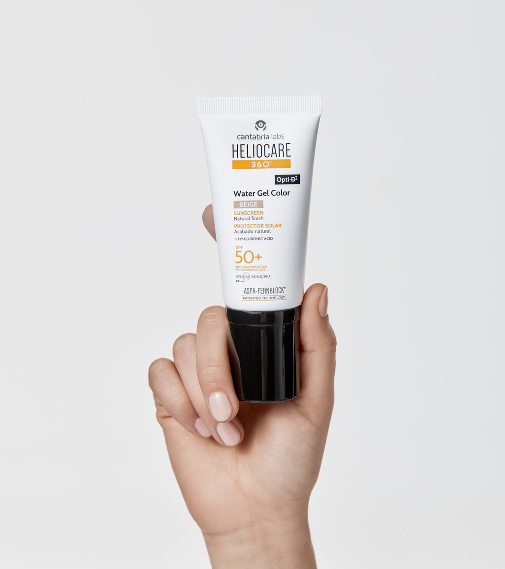 HELIOCARE 360° WATER GEL SPF50+ | Intensīvi mitrinošs saules aizsargkrēms ar toni, SPF50+, 50 ml