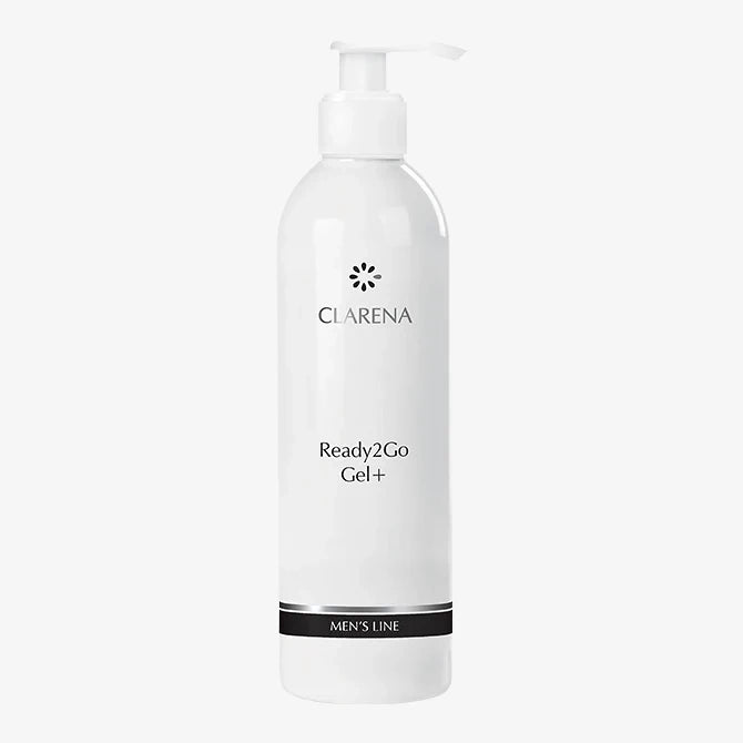 Clarena Ready2Go Gel+ | attīrošs gēls vīriešiem, 200ml