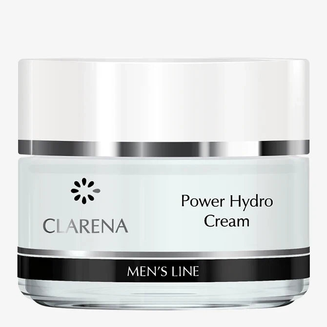 Clarena Power Hydro Cream | mitrinošs krēms vīriešiem, 50ml