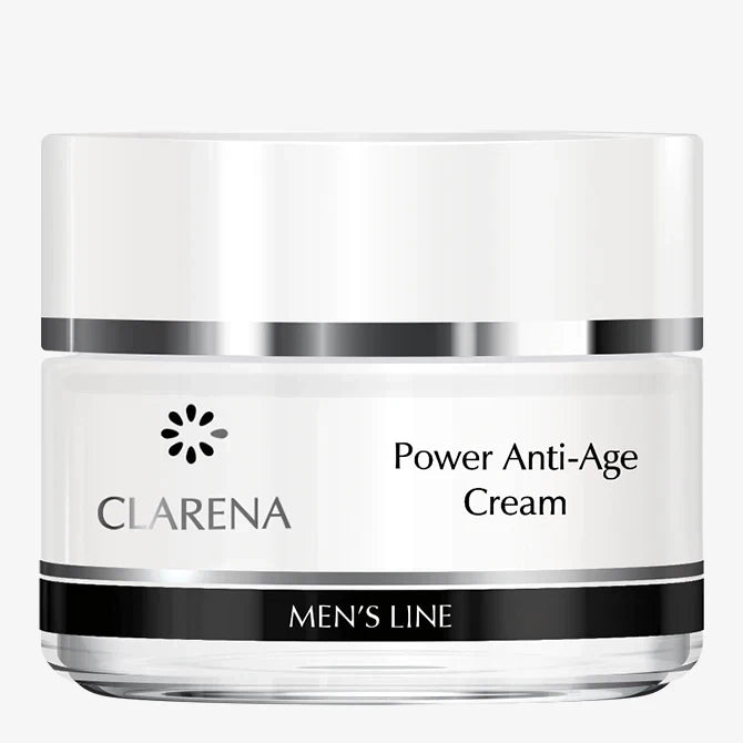 Clarena Power Anti-Age Cream | krēms vīriešiem, 50ml