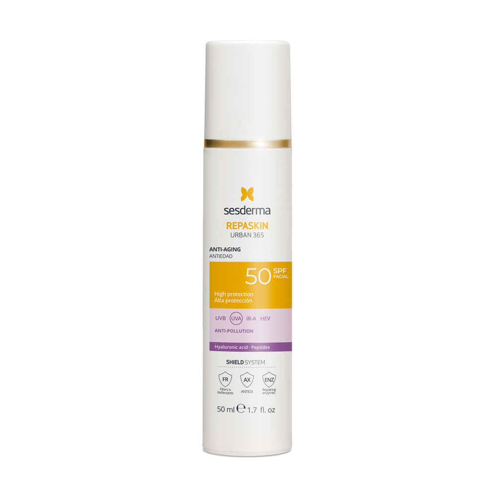 SESDERMA REPASKIN URBAN 365 Anti-aging SPF50, 50ml | Anti-aging SPF50 Saules aizsargkrēms