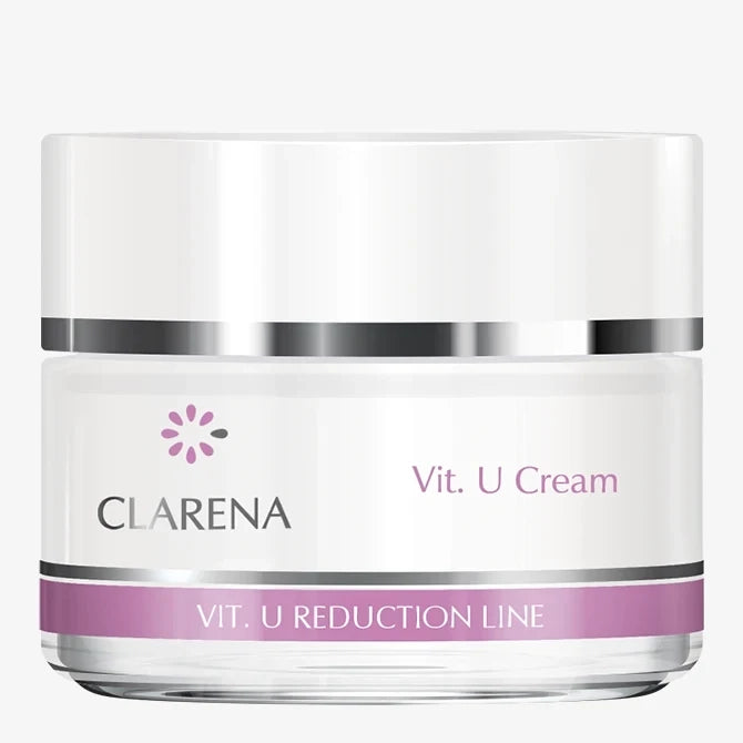 Clarena Vit. U Cream | nomierinošs krēms jutīgai ādai ar redzamiem kapilāriem, 50ml