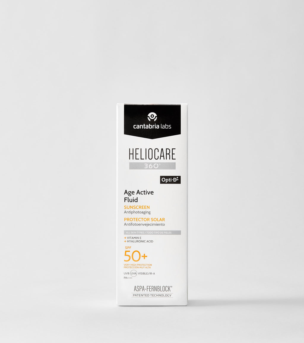 HELIOCARE 360° AGE ACTIVE FLUID SPF50+ | Saules aizsargfluīds ar pretnovecošanās īpašībām SPF50 +, 50 ml