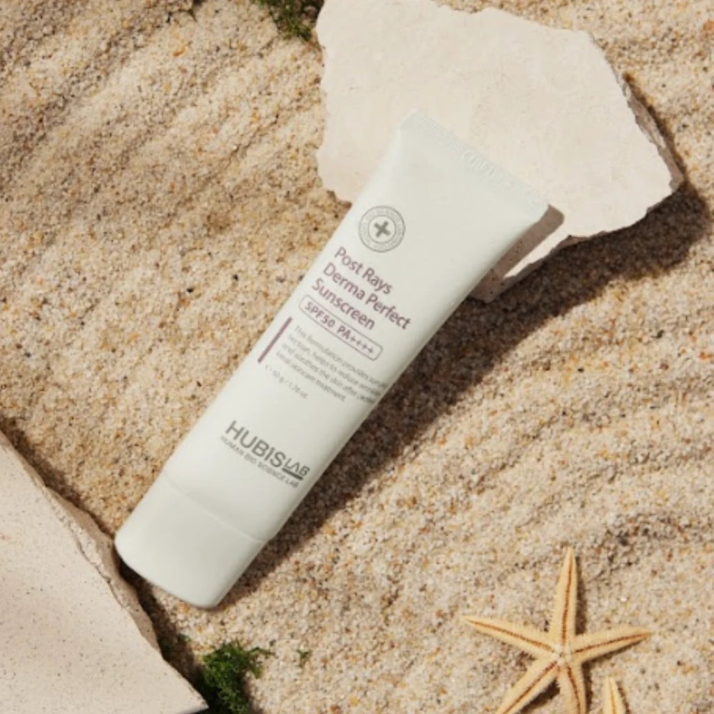 HUBISLAB Post Rays Derma Perfect Sunscreen SPF50, 50 g | Saules aizsargkrēms SPF50