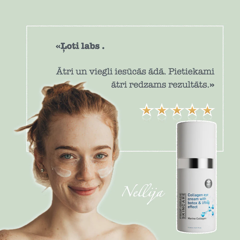 Acu krēms ar jūras kolagēnu un liftinga efektu, 15ml