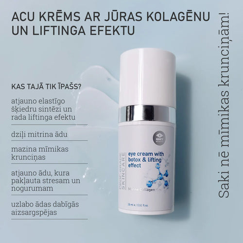 Acu krēms ar jūras kolagēnu un liftinga efektu, 15ml