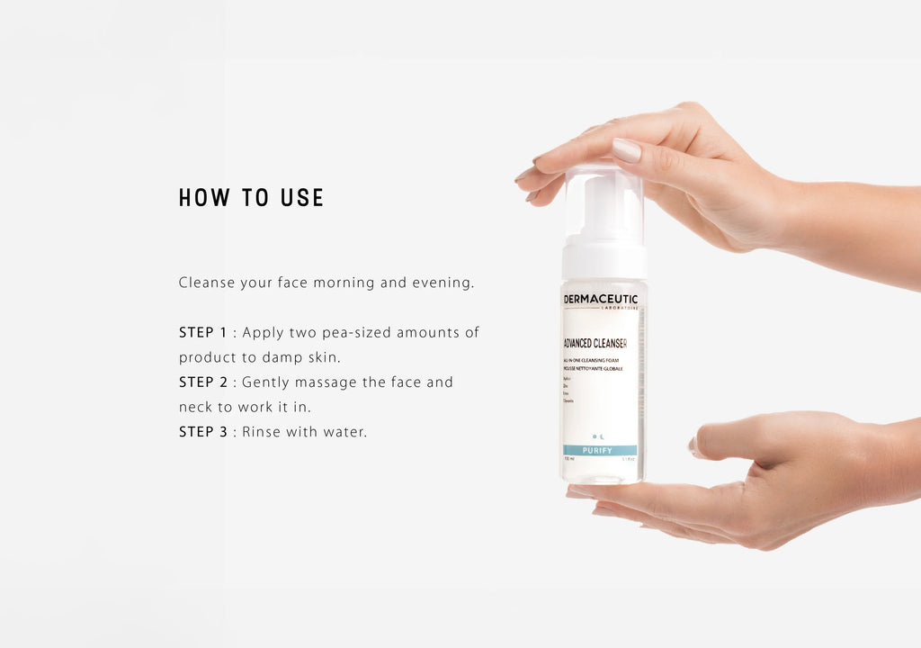 Dermaceutic Advanced Cleanser | attīrošas putas, 150 ml