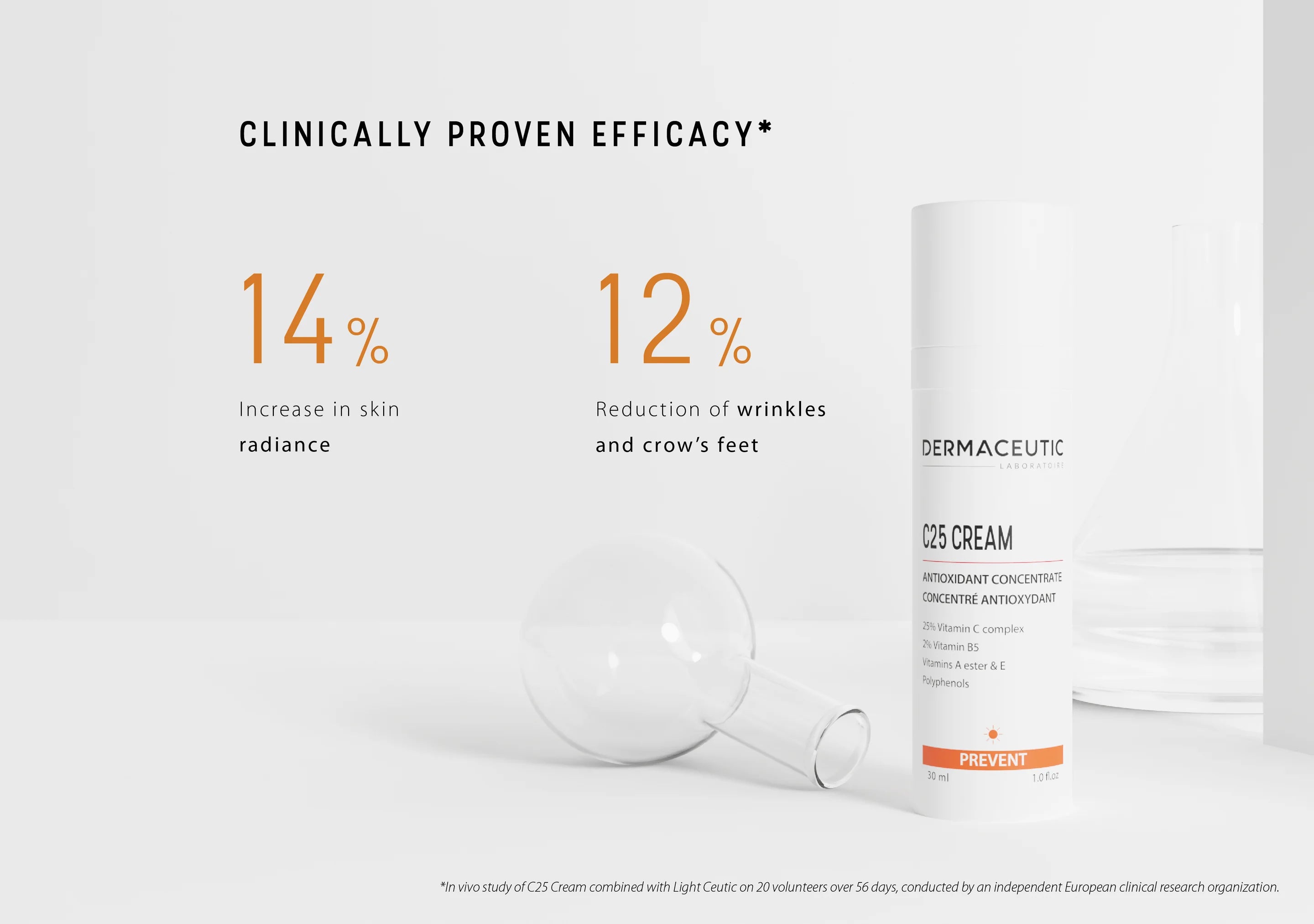 Dermaceutic C25 Cream | krēms ar C vitamīnu, 30ml