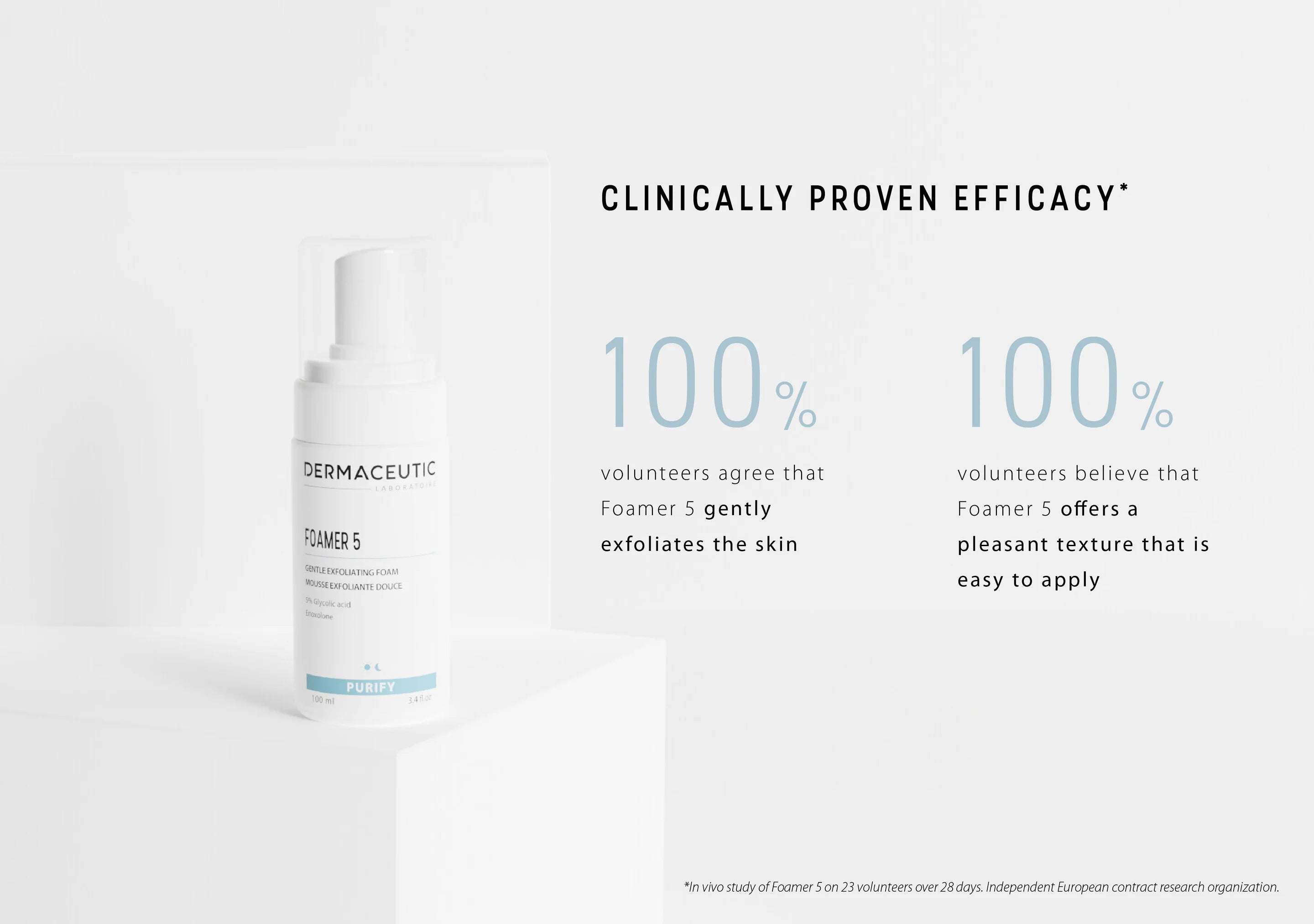 Dermaceutic Foamer 5 | attīrošas pīlinga putas, 100ml