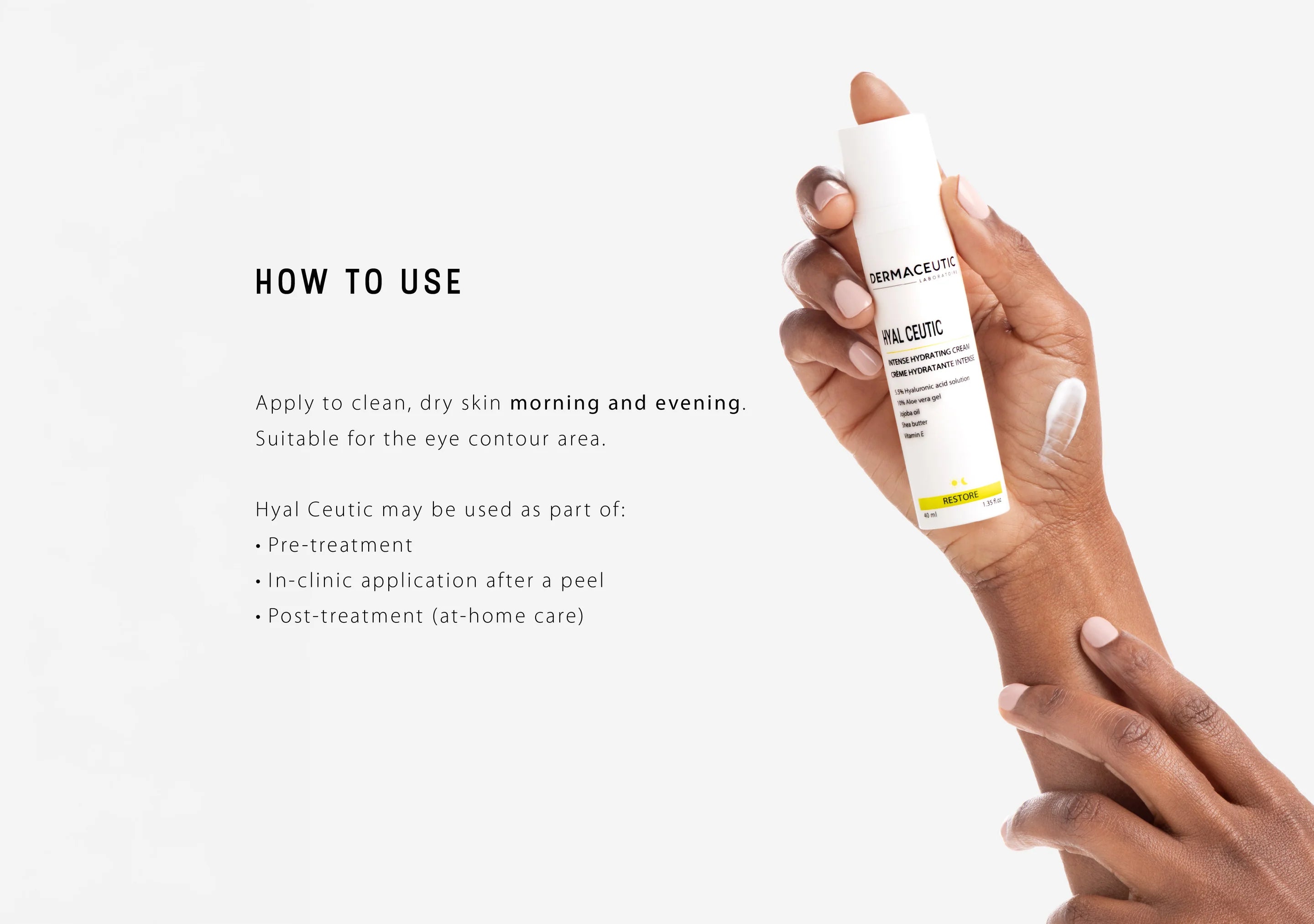 Dermaceutic Hyal Ceutic | mitrinošs krēms, 40ml