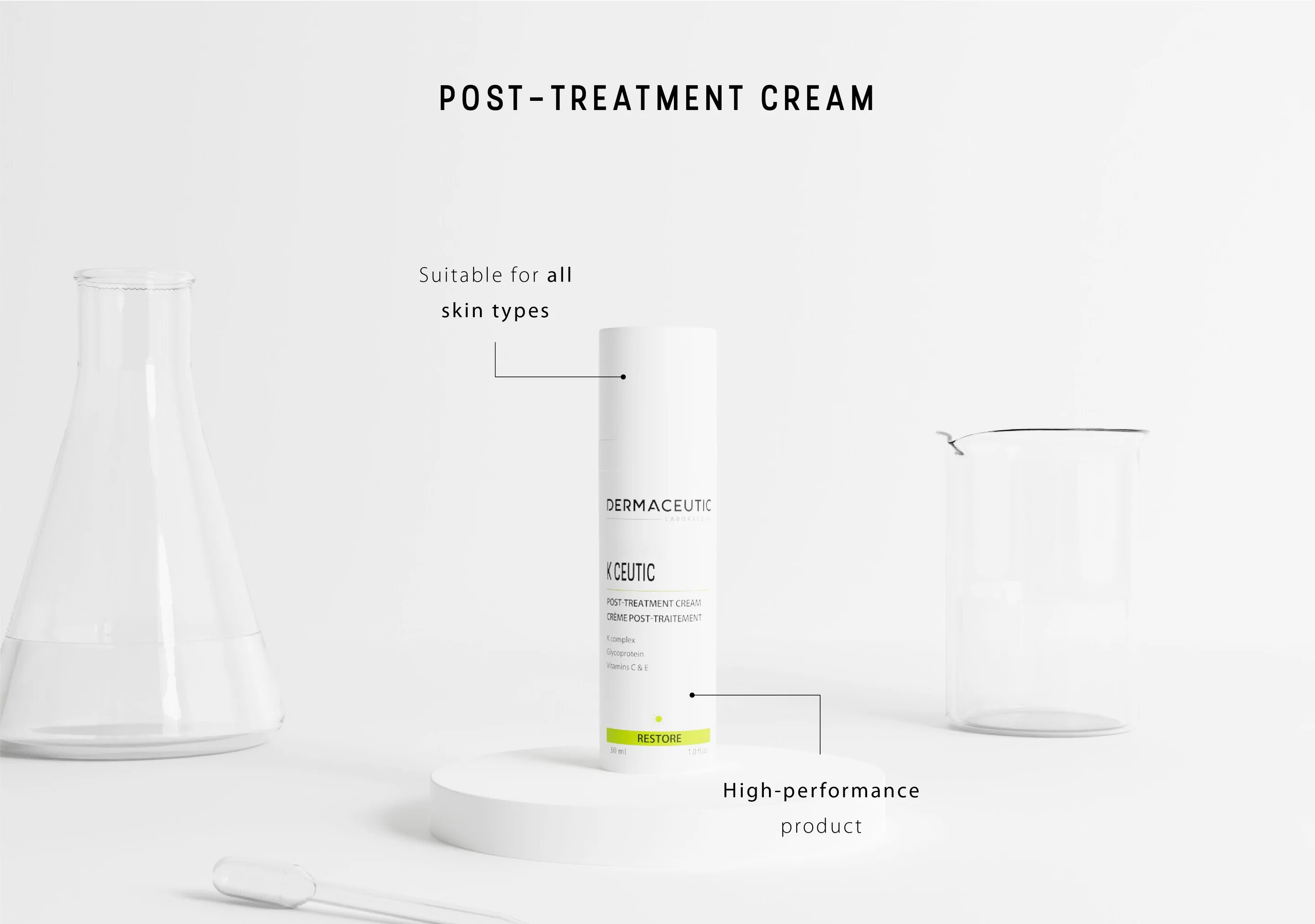 Dermaceutic K Ceutic krēms | barojošs krēms ar SPF 50, 30ml