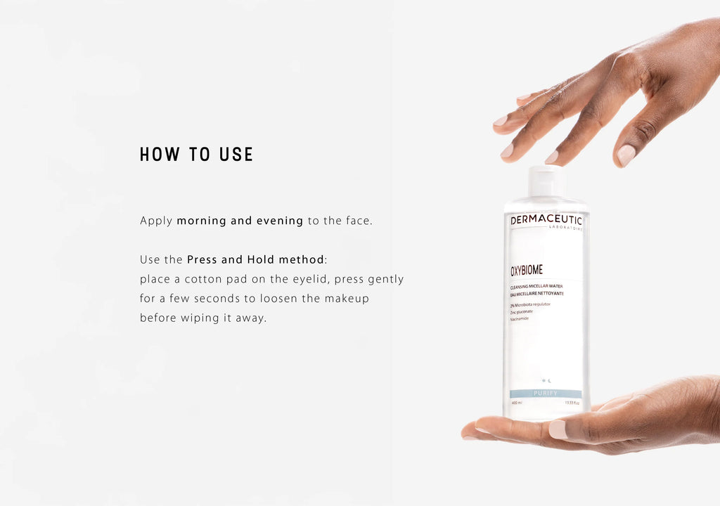 Dermaceutic Oxybiome micelārais ūdens | micelārais ūdens, 400ml