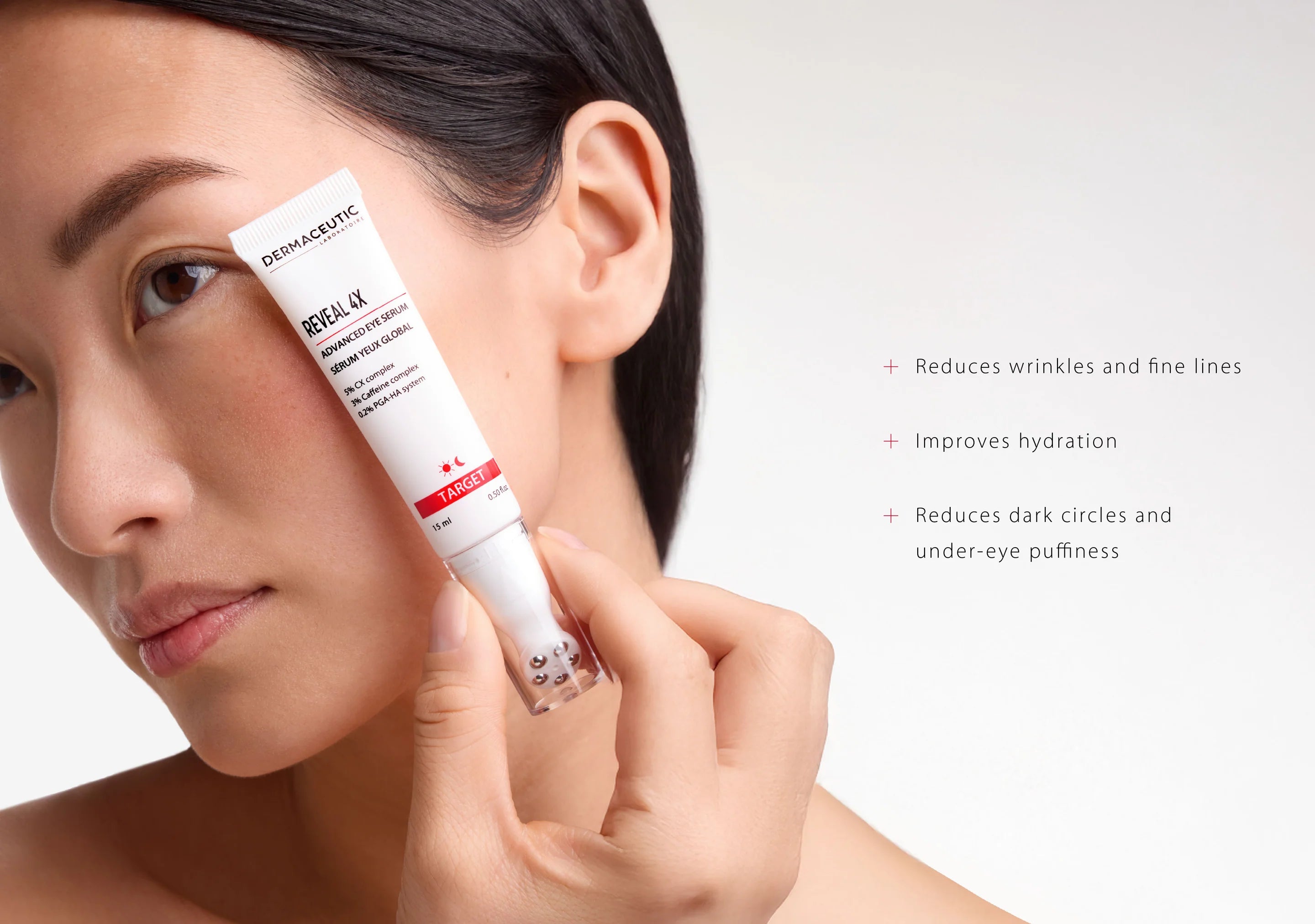 Dermaceutic Reveal 4X acu serums | acu zonas serums, 15ml