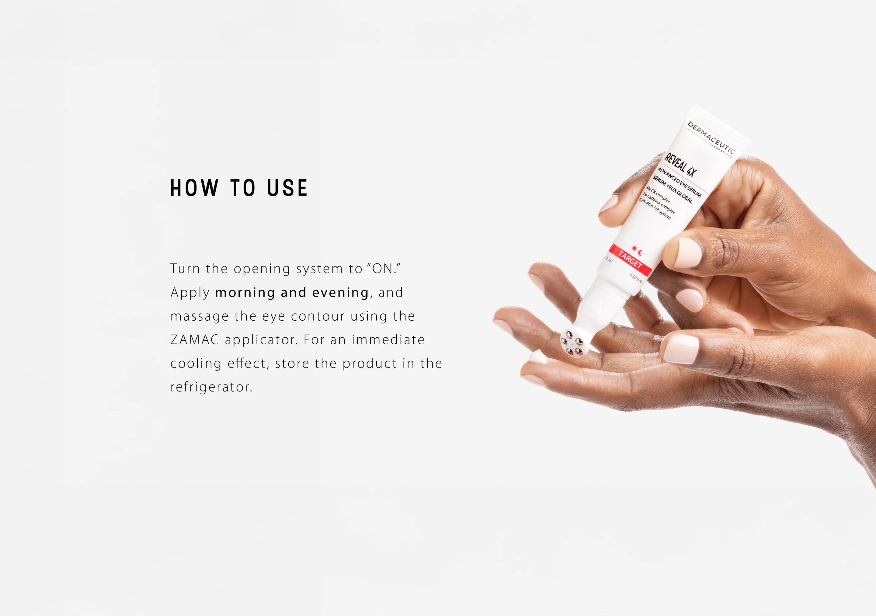 Dermaceutic Reveal 4X acu serums | acu zonas serums, 15ml