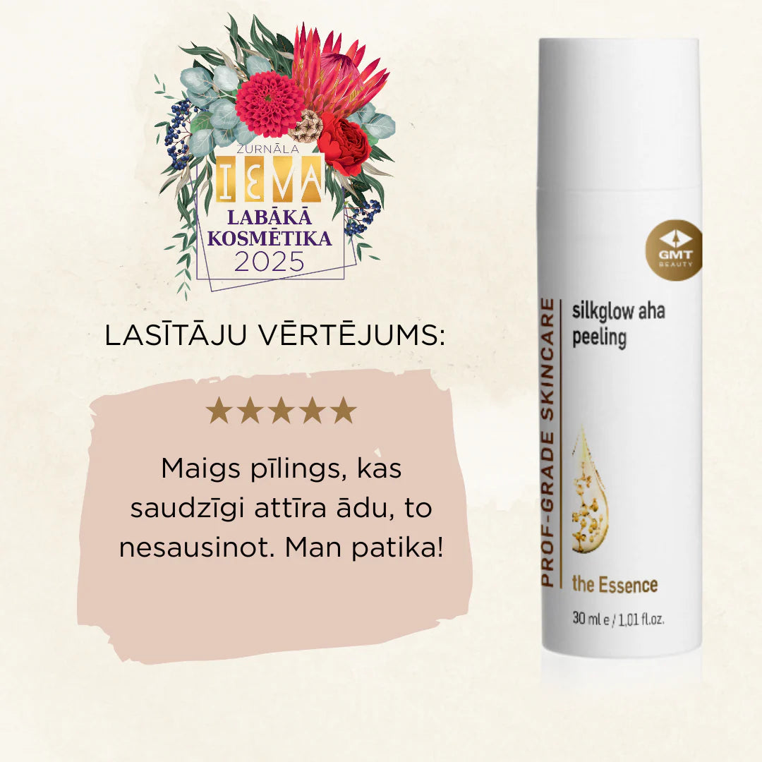 SilkGlow AHA peeling | mitrinošs AHA pīlings 30ml