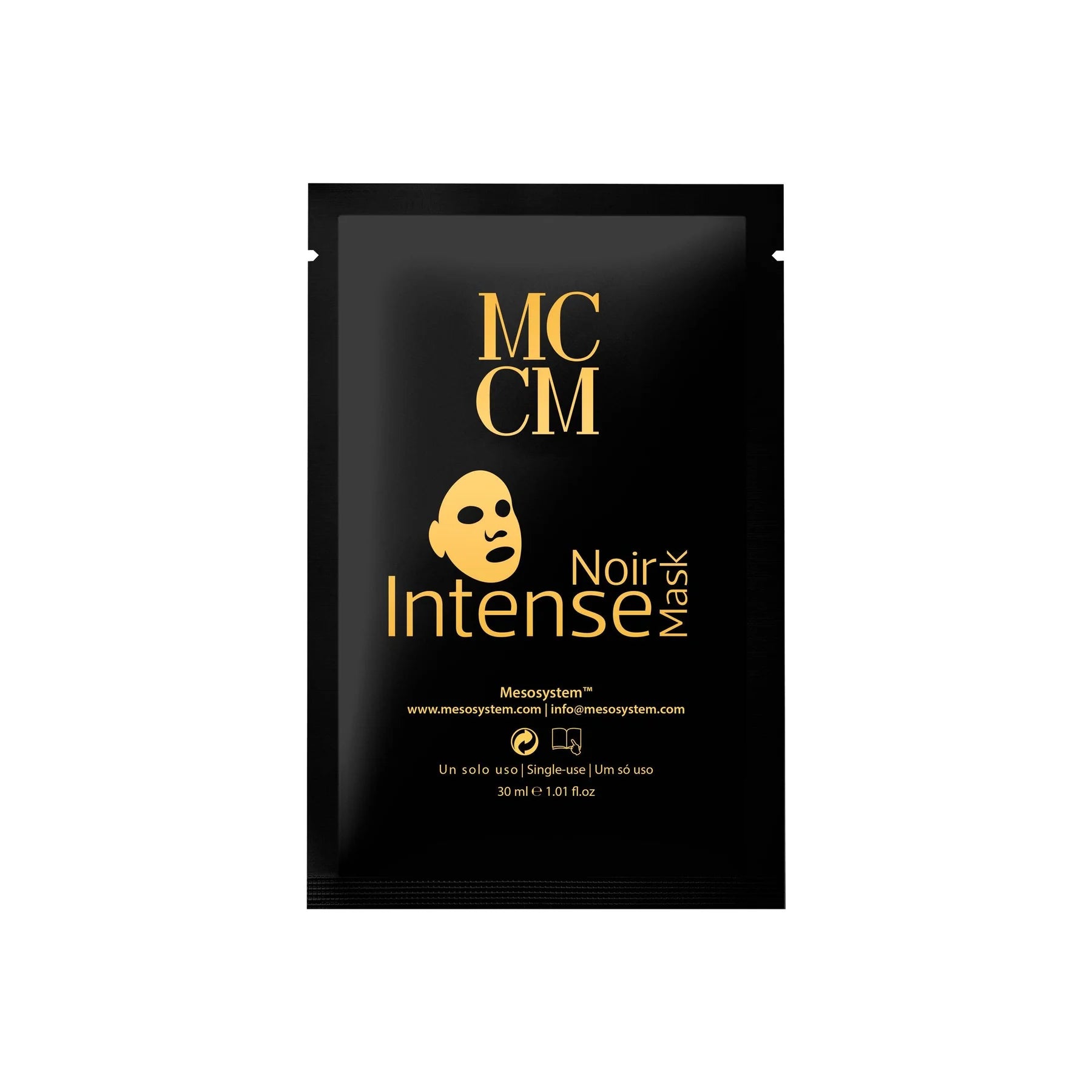MCCM Intense Noir | intensīvi mitrinoša sejas maska