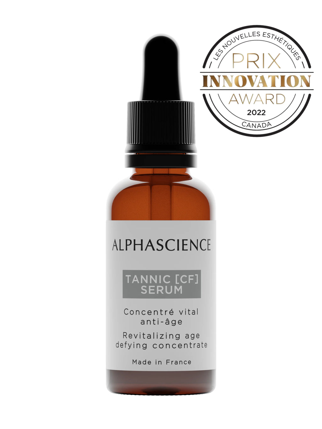 Alphascience TANNIC [CF] serum | pretnovecošanās antioksidantu serums, 30ml