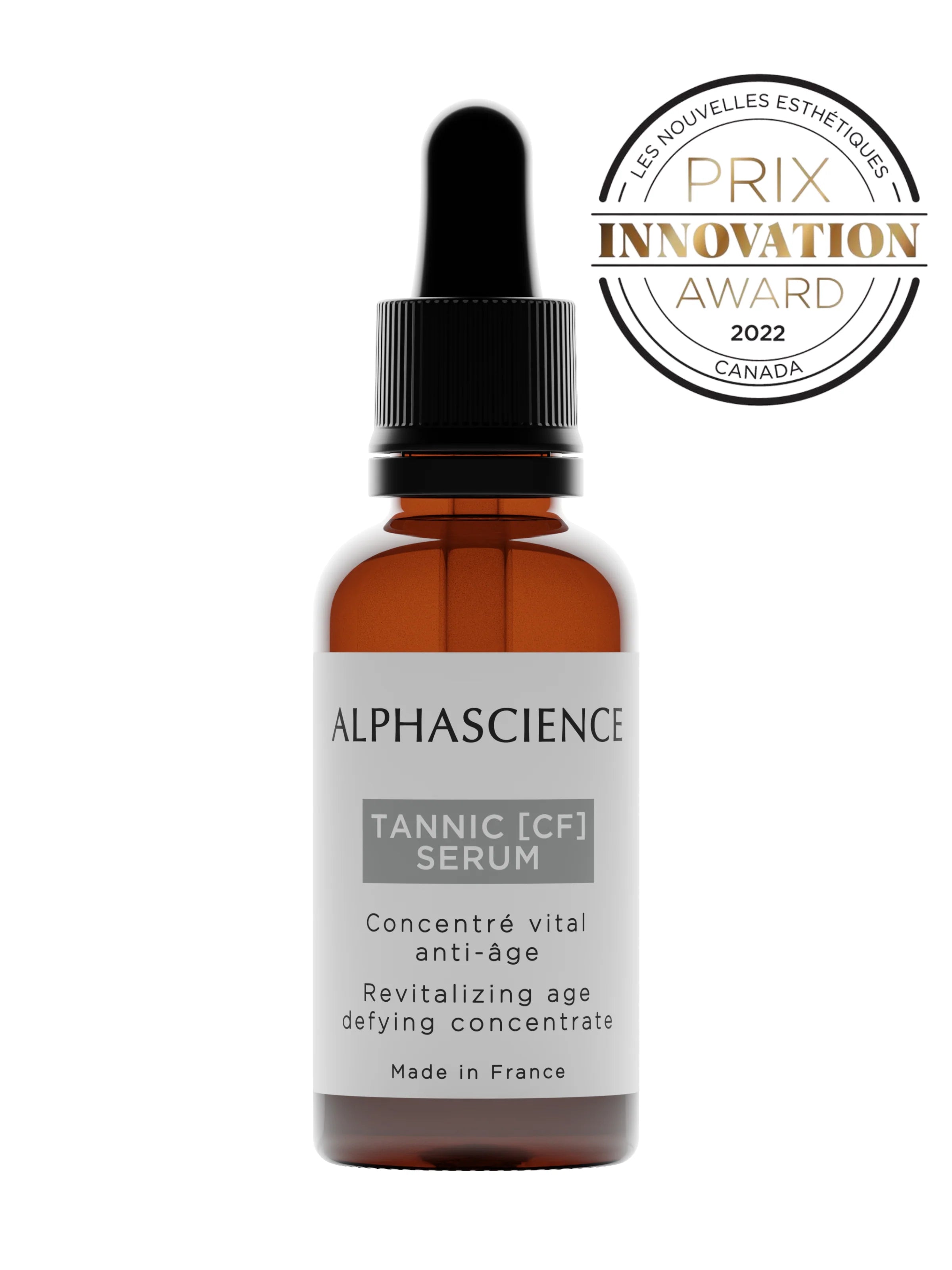 Alphascience TANNIC [CF] serum | pretnovecošanās antioksidantu serums, 30ml