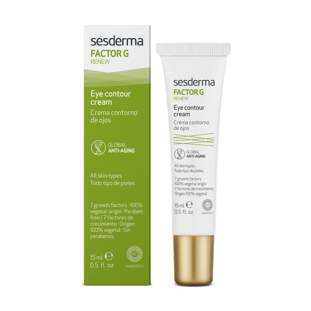SESDERMA FACTOR G RENEW Eye Contour Cream, 15ml | Acu kontūrkrēms