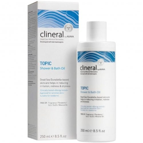 CLINERAL TOPIC SHOWER AND BATH OIL | dušas un vannas eļļa, 250 ml