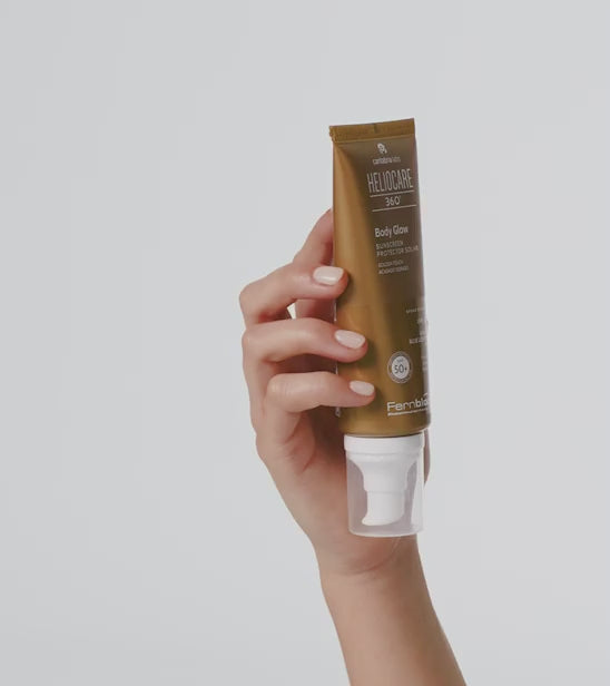 HELIO 360 GLOW SPF50+, 100 ML I Saules aizsarglīdzeklis ķermenim ar zeltainu spīdumu, 100 ML