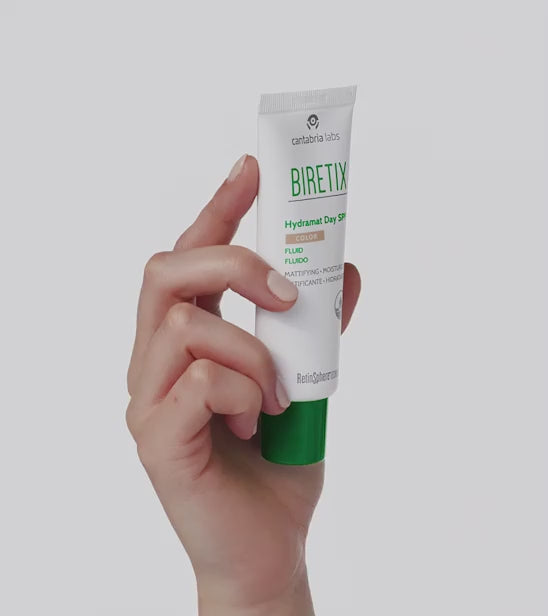 CANTABRIA LABS BIRETIX Hydramat Day SPF30 - COLOR, 50 ml | Hydramat Day SPF30 fluīds ar toni, 50 ml
