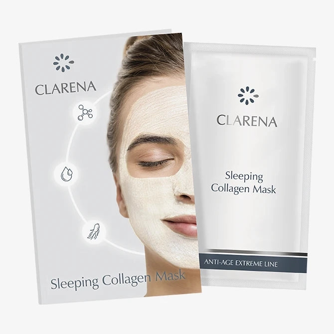 Clarena Sleeping Collagen Mask | nakts maska, 5 ml