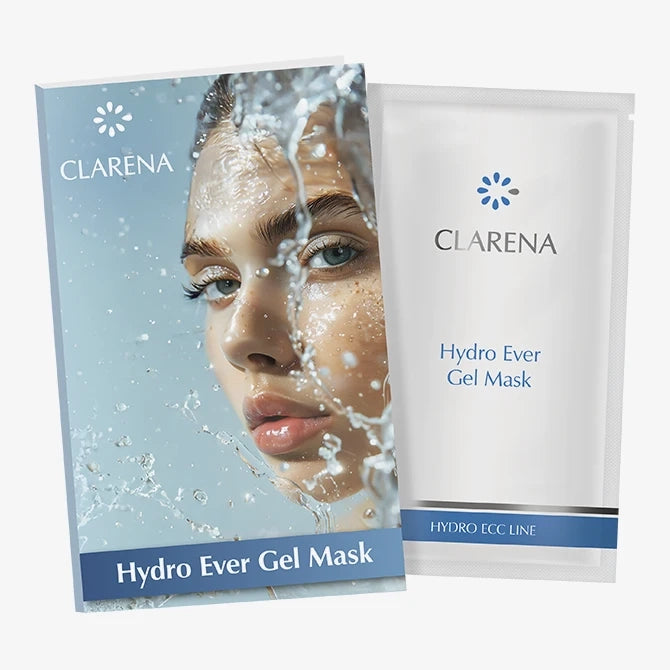 Clarena Hydro Ever Gel Mask | maska sausai un dehidrētai ādai, 5 ml