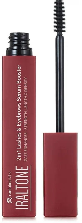 IRALTONE 2in1 Lashes & Eyebrows Serum Booster, 10 ml | Serums skropstu un uzacu augšanas stimulācijai, 10 ml
